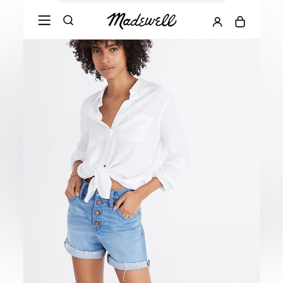 Madewell womens High-Rise Denim Shorts: Button-Front
Edition size 24 preloved - Picture 8 of 8